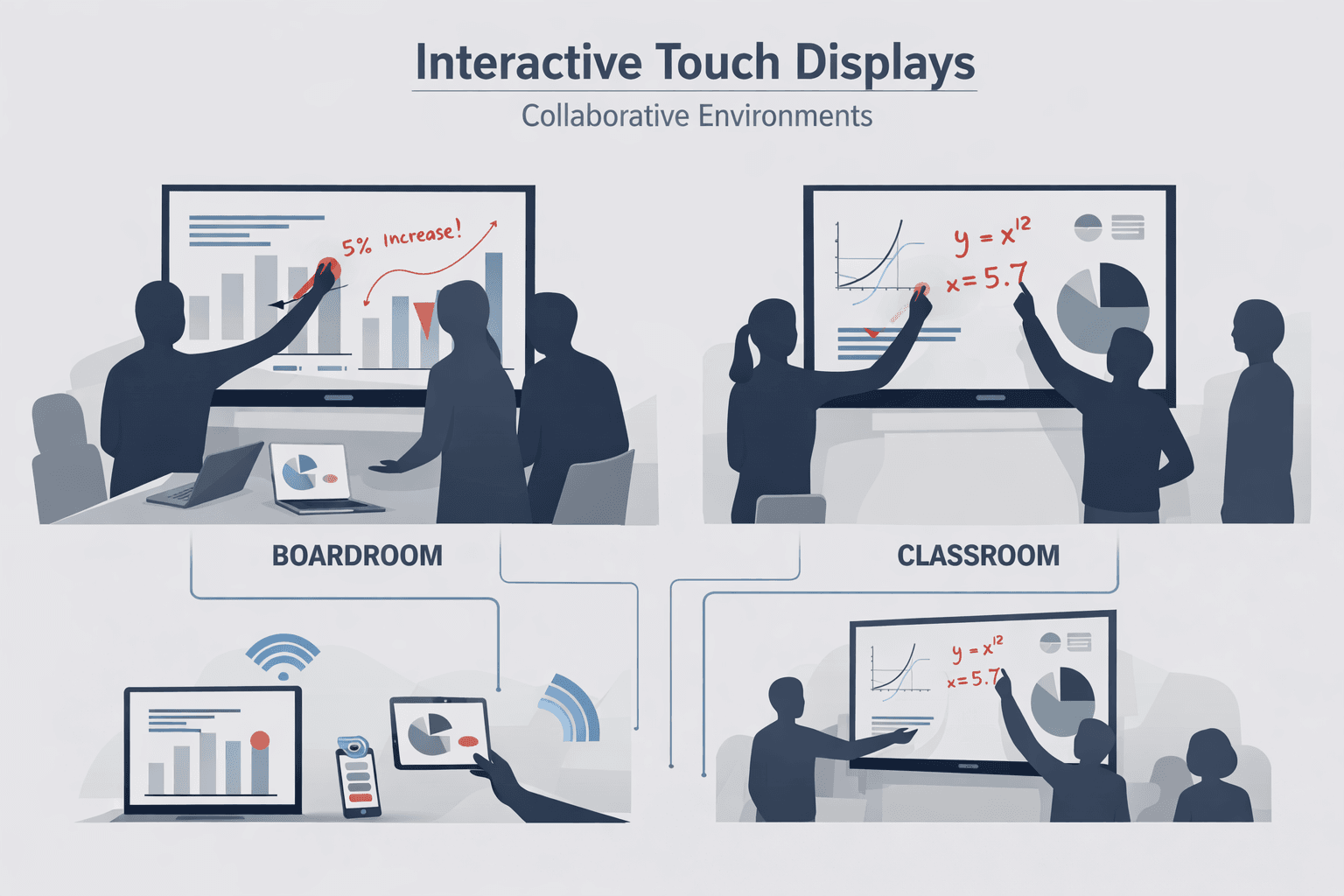 Interactive Touch Displays